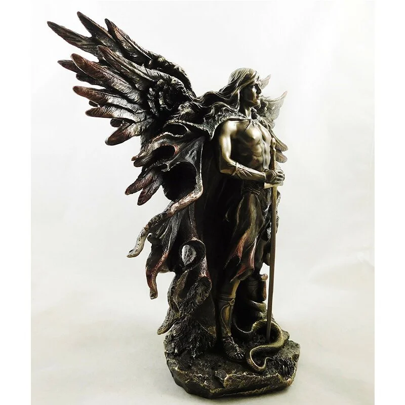 Новый Archangel Metatron ангел-трансформер скульптура фотостатуя креативная тема Вера