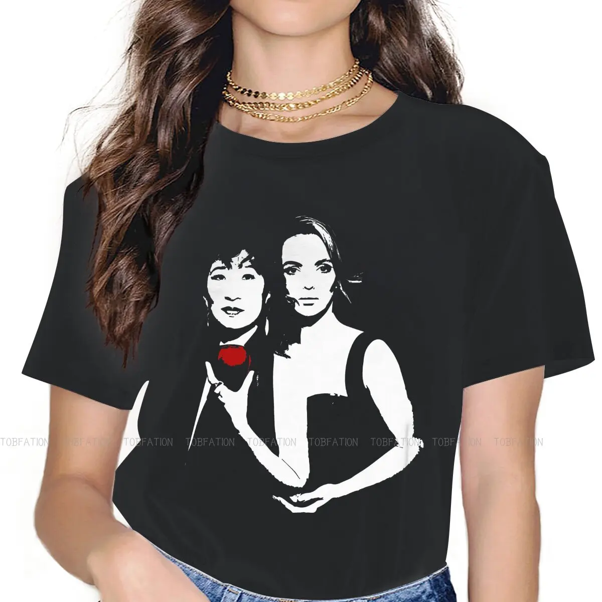 

And Apple 5XL TShirt Killing Eve Villanelle Killer Creative Streetwear Comfortable T Shirt Female Short Sleeve Unique