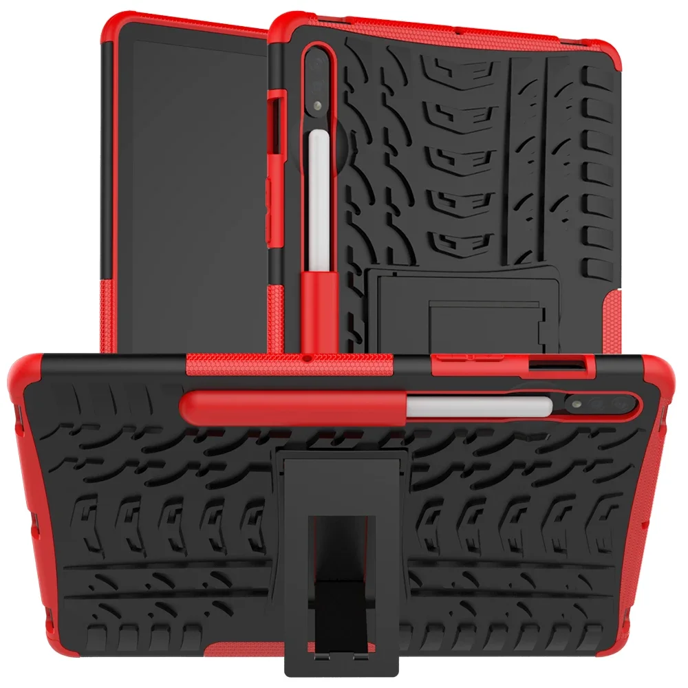 Чехол Armor Kickstand для Samsung Galaxy Tab S9 A9 Plus 11 12 4 S8 S7 FE A8 10 5 A7 Lite S6 планшета SM-X810 Funda