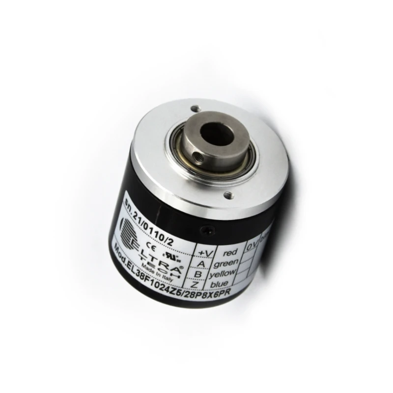 ELTRA- EL38F1024Z5/28P8X6PR полый вал инкрементный Поворотный энкодер 1024ppr 38 мм 6000rmp IP54