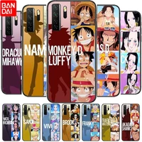 one piece role black soft cover the pooh for huawei nova 8 7 6 se 5t 7i 5i 5z 5 4 4e 3 3i 3e 2i pro phone case cases