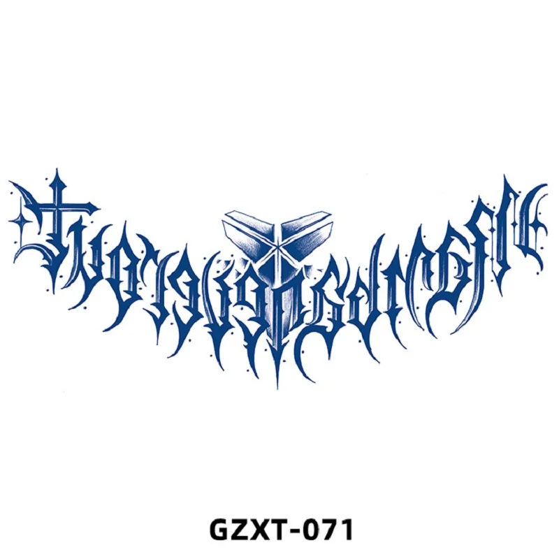 Фото Новинка 2023, оптовая продажа, наклейки на грудь с соком, травяные полуперманентные тату на спину, крылья, тату, наклейка, бумага №5