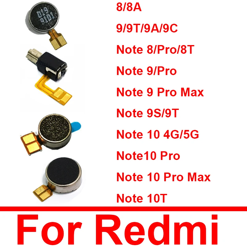 Мотор Вибратор для Xiaomi Mi Redmi Note 7 7A 8 8T 8A K20 Pro вибромотор гибкий кабель Модуль