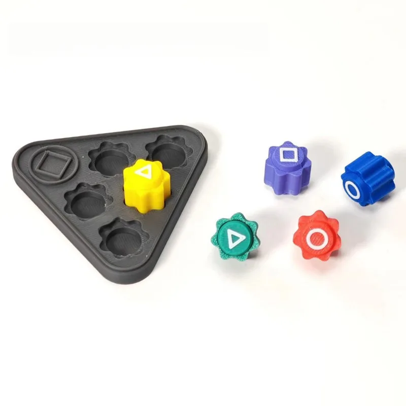 2025 Горячая корейская игра Gonggi игрушка для ловли камней 5 шт. Gong Gi Jack Stone Pebbles с базой