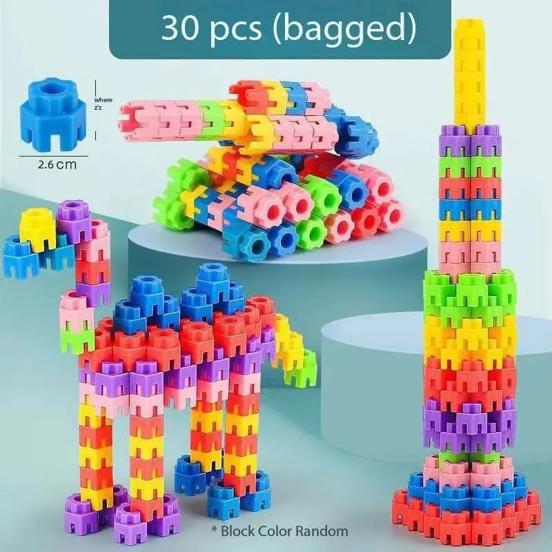 Набор Шестиугольных Строительных Блоков — Большие Креативные Строительные