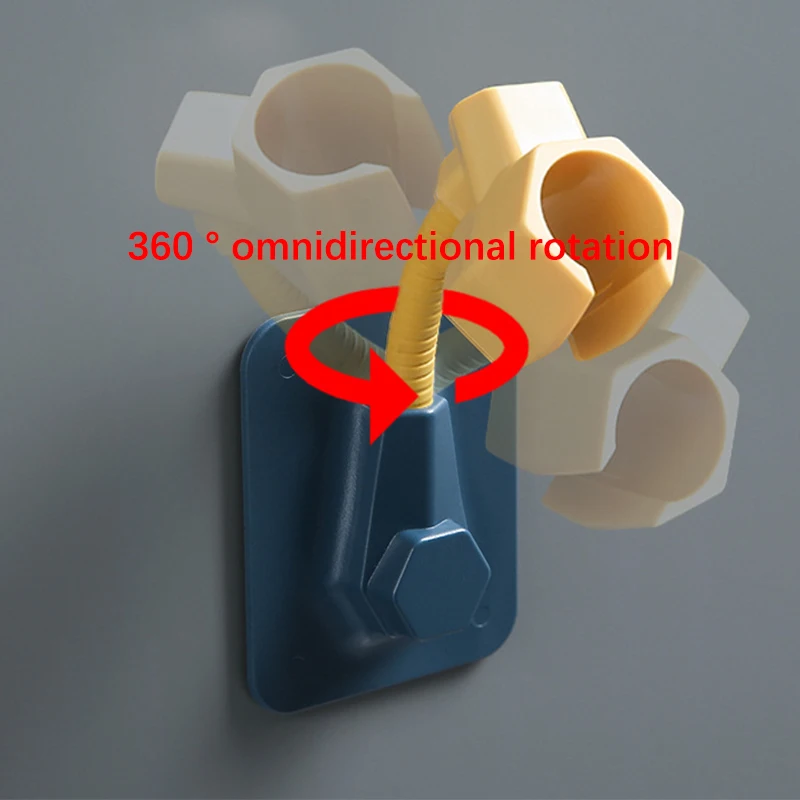 

Universal Adjustable Hand Shower Holder Suction Cup Holder Shower Rail Head Holder Bathroom Bracket Stable