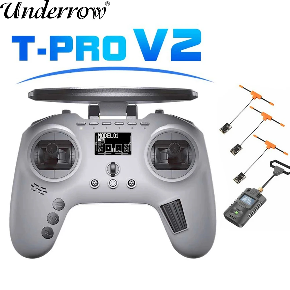

Jumper T Pro V2 Internal ELRS 2.4G 1000mW ExpressLRS JP4IN1 Module Radio Controller Hall Sensor Gimbals EdgeTX/OpenTX TPRO