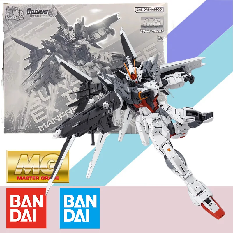 

Bandai Original MG 1/100 PB Gundam EX IMPULSE GUNDAM Action Figure Assembly Robot Collection Toy Gift for Chilidren