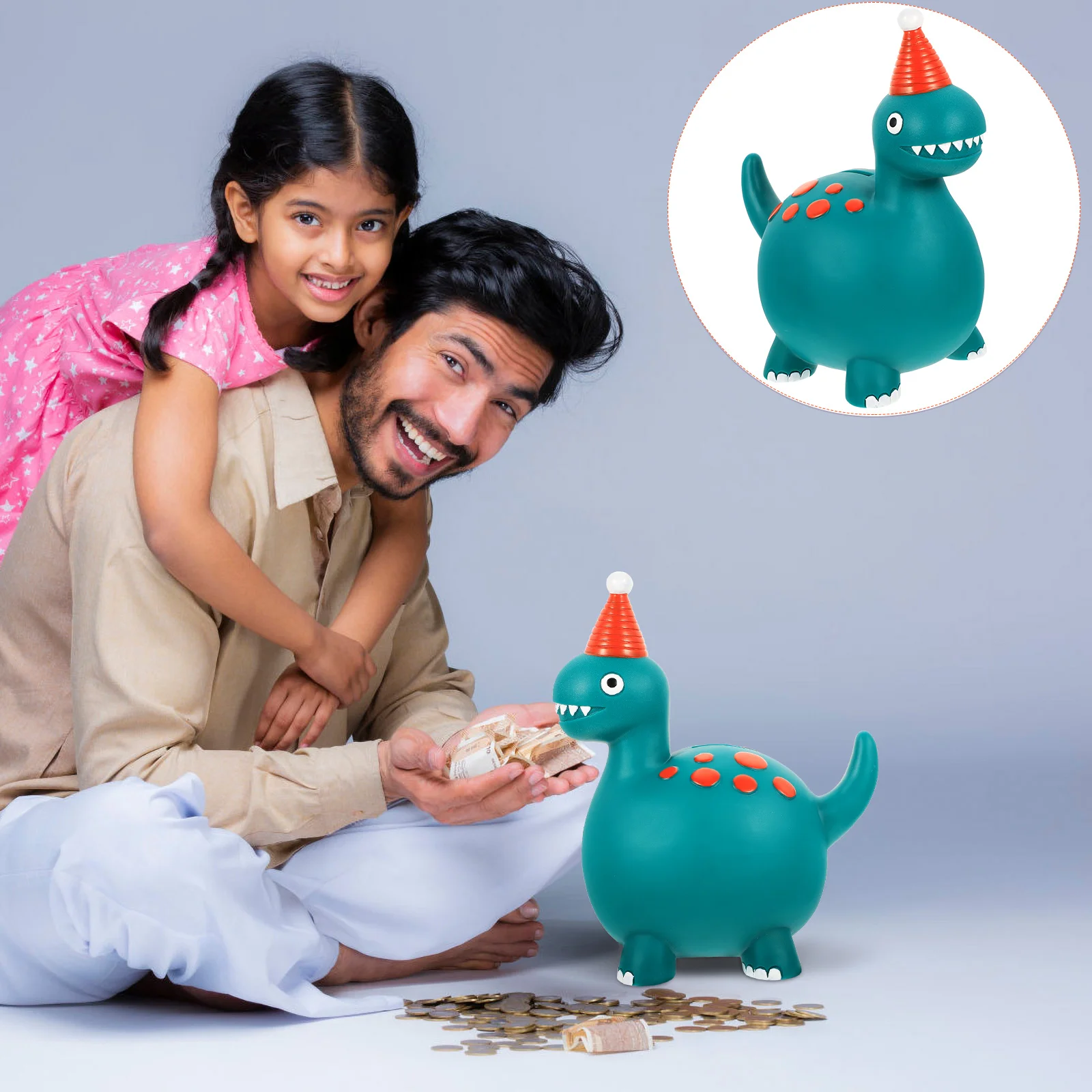 

Bank Moneypiggyanimal Figurines Christmas Box Banks Kids Statue Saving Jar Saver