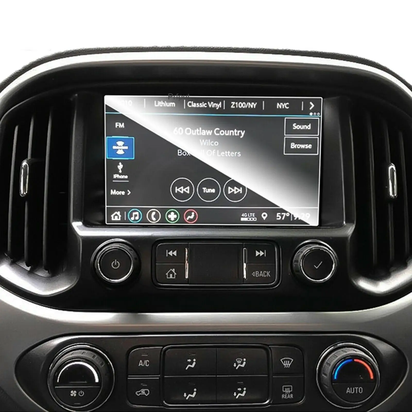 

Автомобильная навигационная защитная пленка из закаленного стекла подходит для Chevrolet Colorado Silverado Cruze Corvette автозапчасти 2017-2020