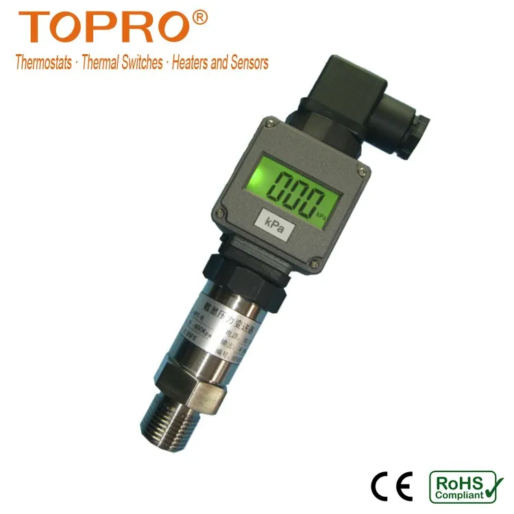 

4 ~ 20 мА мини датчик давления TOPRO TSP101 светодиодный светодиодным цифровым дисплеем