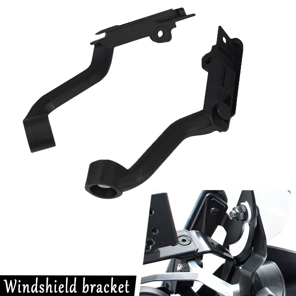 

For BMW R1200GS LC/ LC Adventure 2013 2014 2015 2016 2017 2018 Additional Windshield Windscreen Reinforced Bracket Mount r1200gs