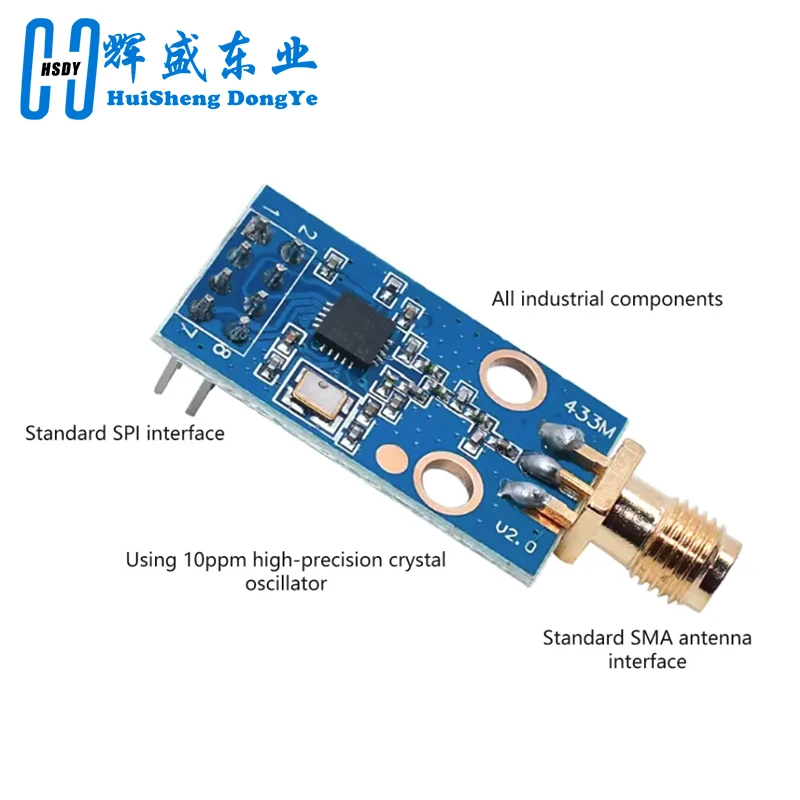CC1101 беспроводной модуль с антенной SMA беспроводного приемопередатчика для Arduino 433