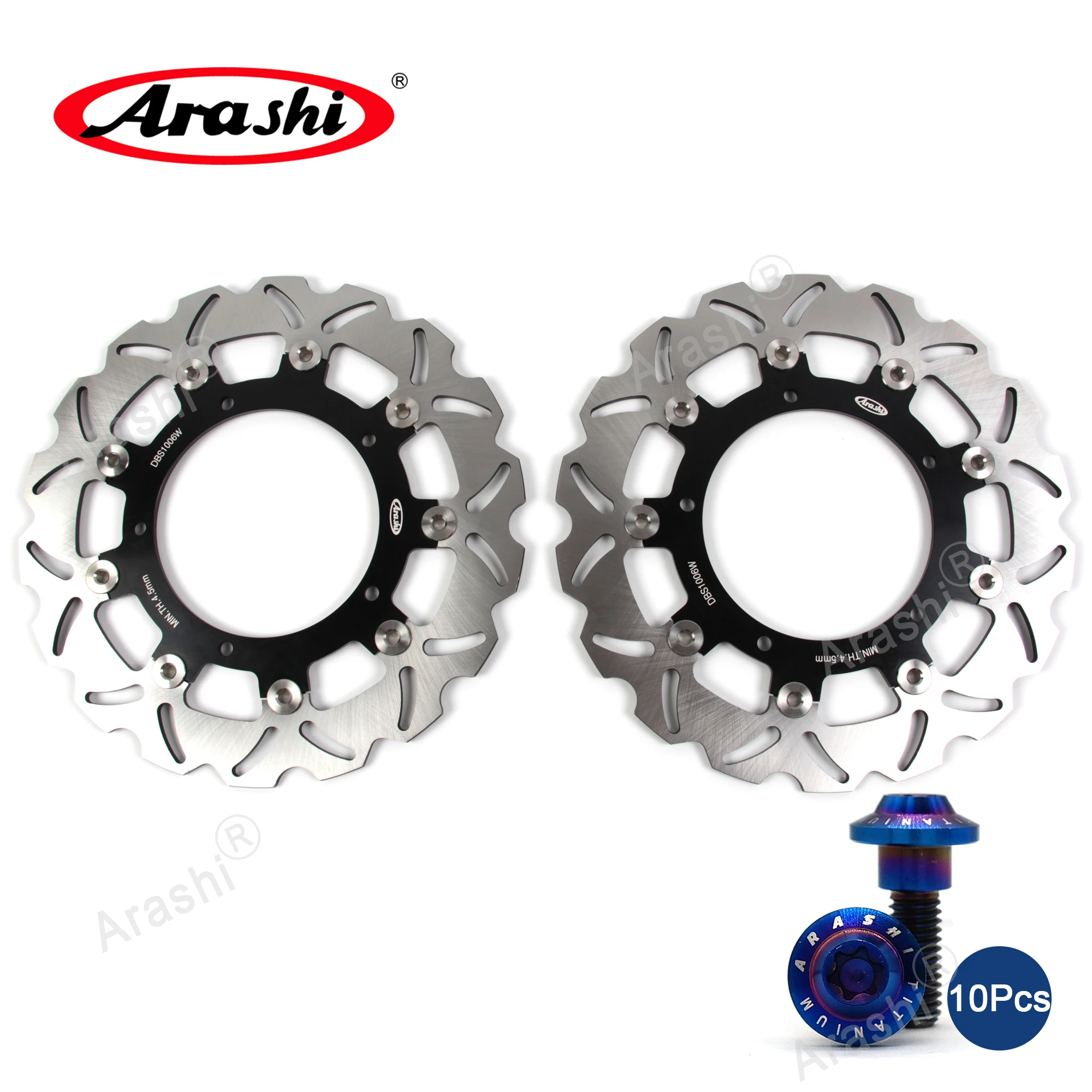 

ARASHI для YAMAHA XJ6 2009 - 2013 2010 2011 2012 CNC передние тормозные роторы тормозной диск XJ6 - ABS 600 2013 2014 2015