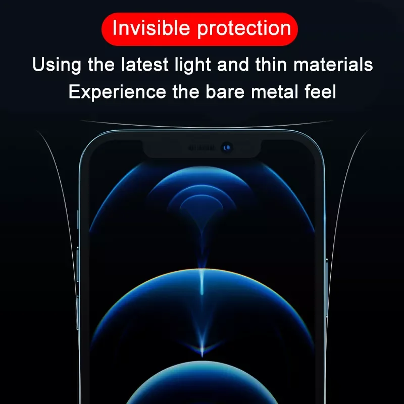 

Free Shipping Free Shipping For Apple iPhone 13 12 Pro Max mini Soft Hydrogel Film Protection Accessories Not-Glass Full Cover