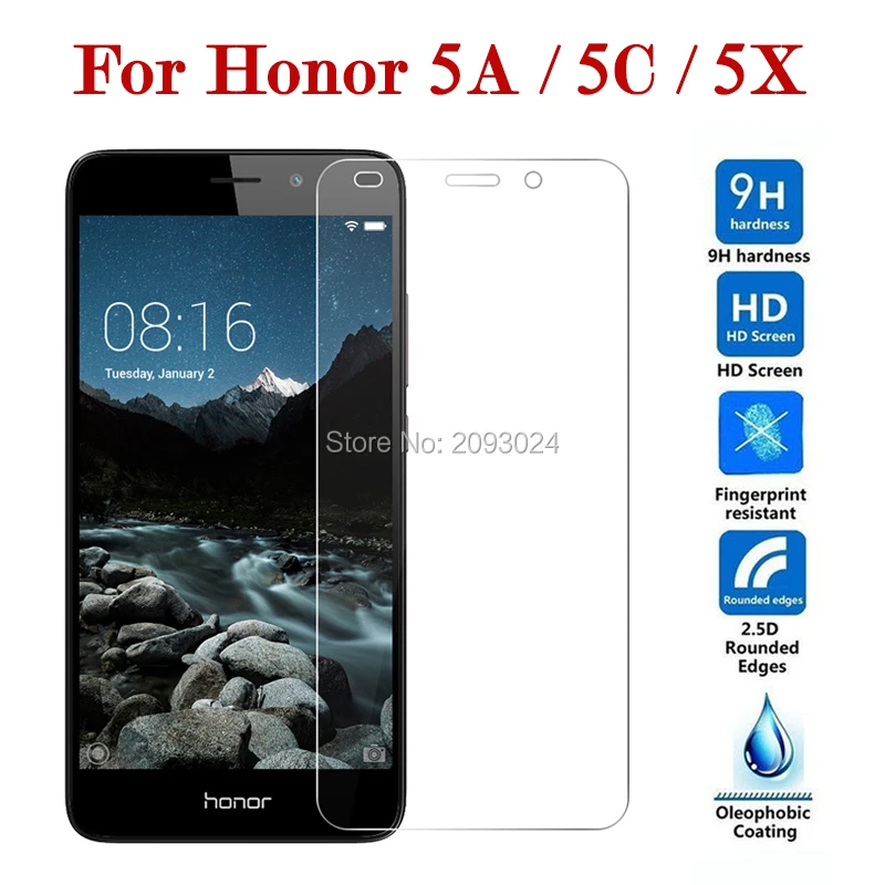

Защитный чехол для Honor 5C 5A 5X A5 C5 X5, закаленный чехол для Huawei Honor5A Honor5C Honor5X 5 A C X, Защитная пленка для экрана
