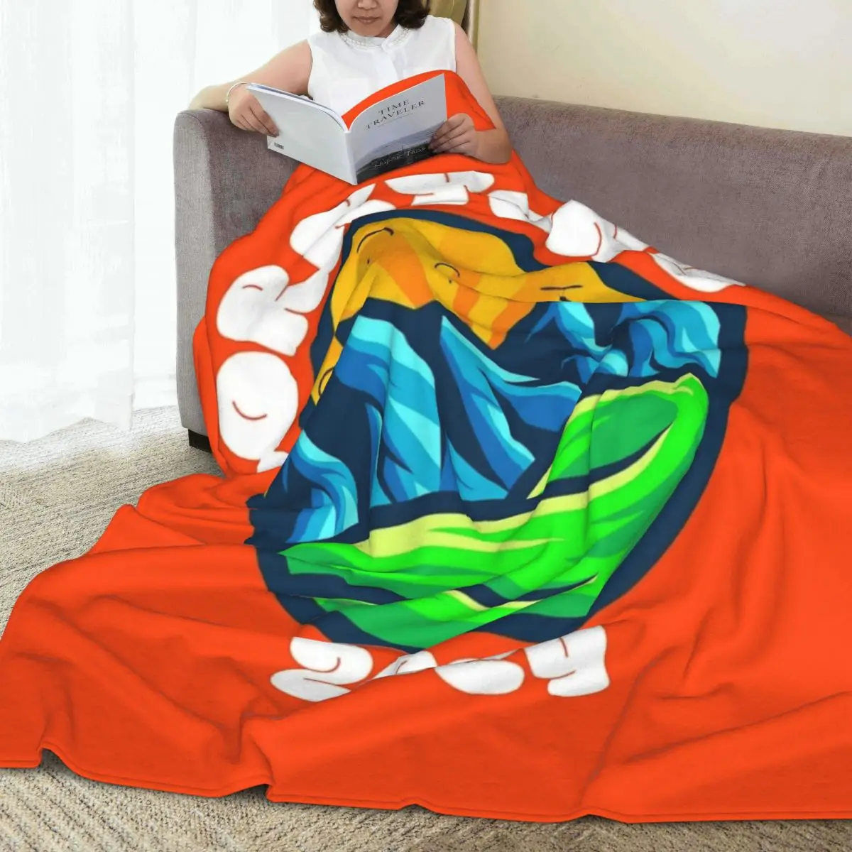 Универсальное одеяло Coyyong Paragliding 2024 универсальное для кинотеатра на четыре