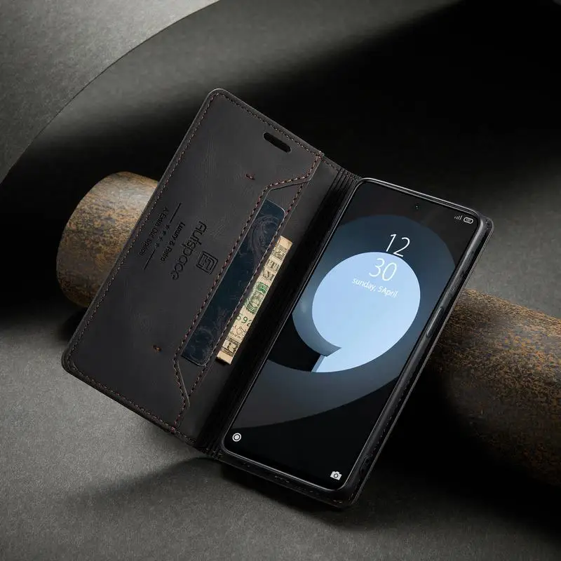 Флип-чехол для Xiaomi Redmi Note 9 Pro чехол Магнитный кожаный кошелек с кармашком карт