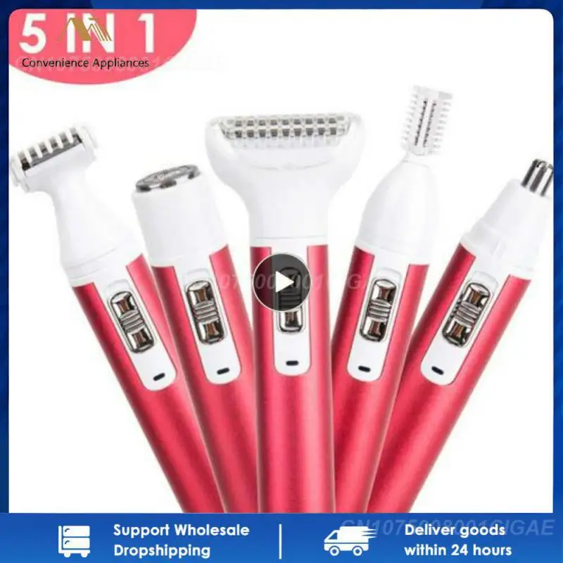 

1-8 шт., Женский Триммер для носа и бровей