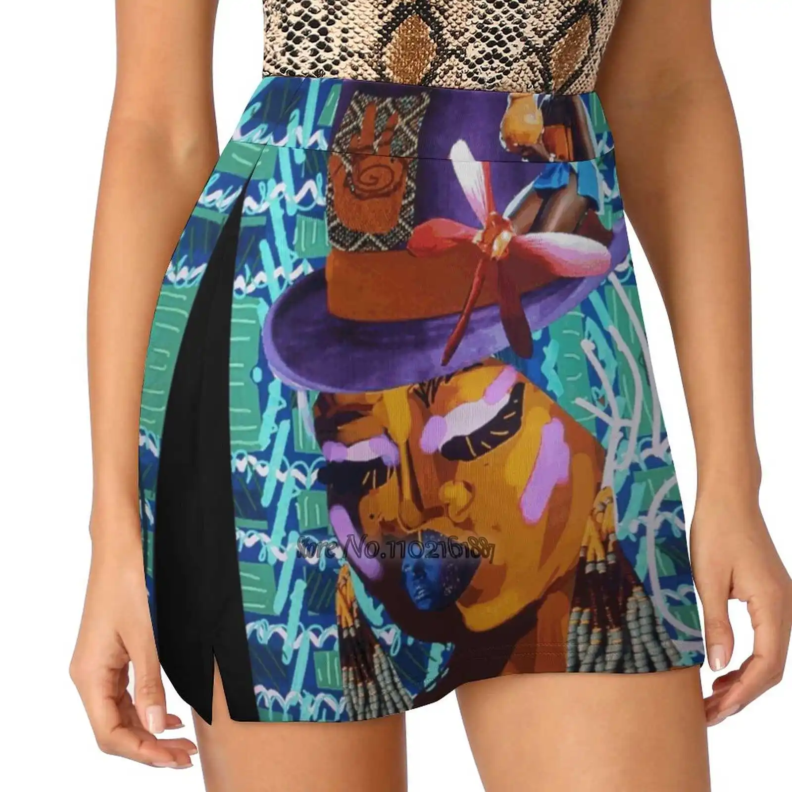 

Мини-юбка женская с карманами, двухслойная Спортивная Короткая юбка для фитнеса и бега, защита от дождя декабря