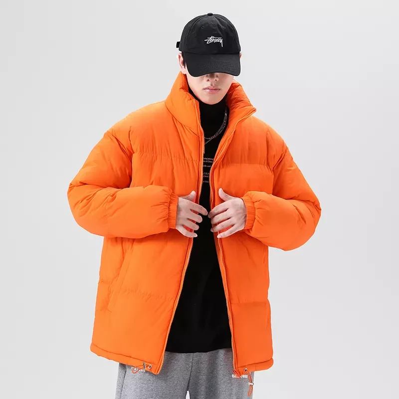 Colorful Bubble Coat Winter Jacket Men 2021 Streetwear Hip Hop Parka 6 Colour Woman Jackets S-3XL Men's Harajuku Parkas