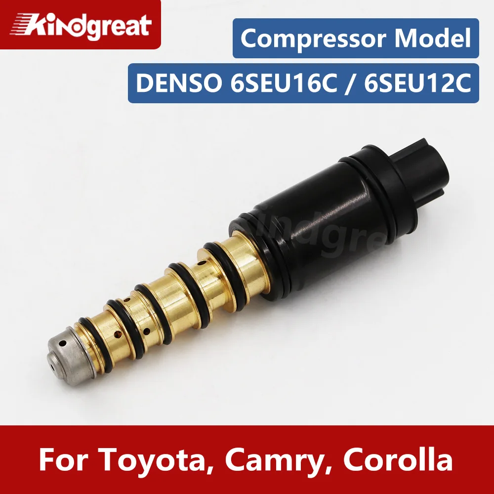 

Denso 6SEU16C/6SEU12C Auto Air Conditioning Compressor Solenoid Valve Control Valve fit for Car Toyota corolla Camry RAV4