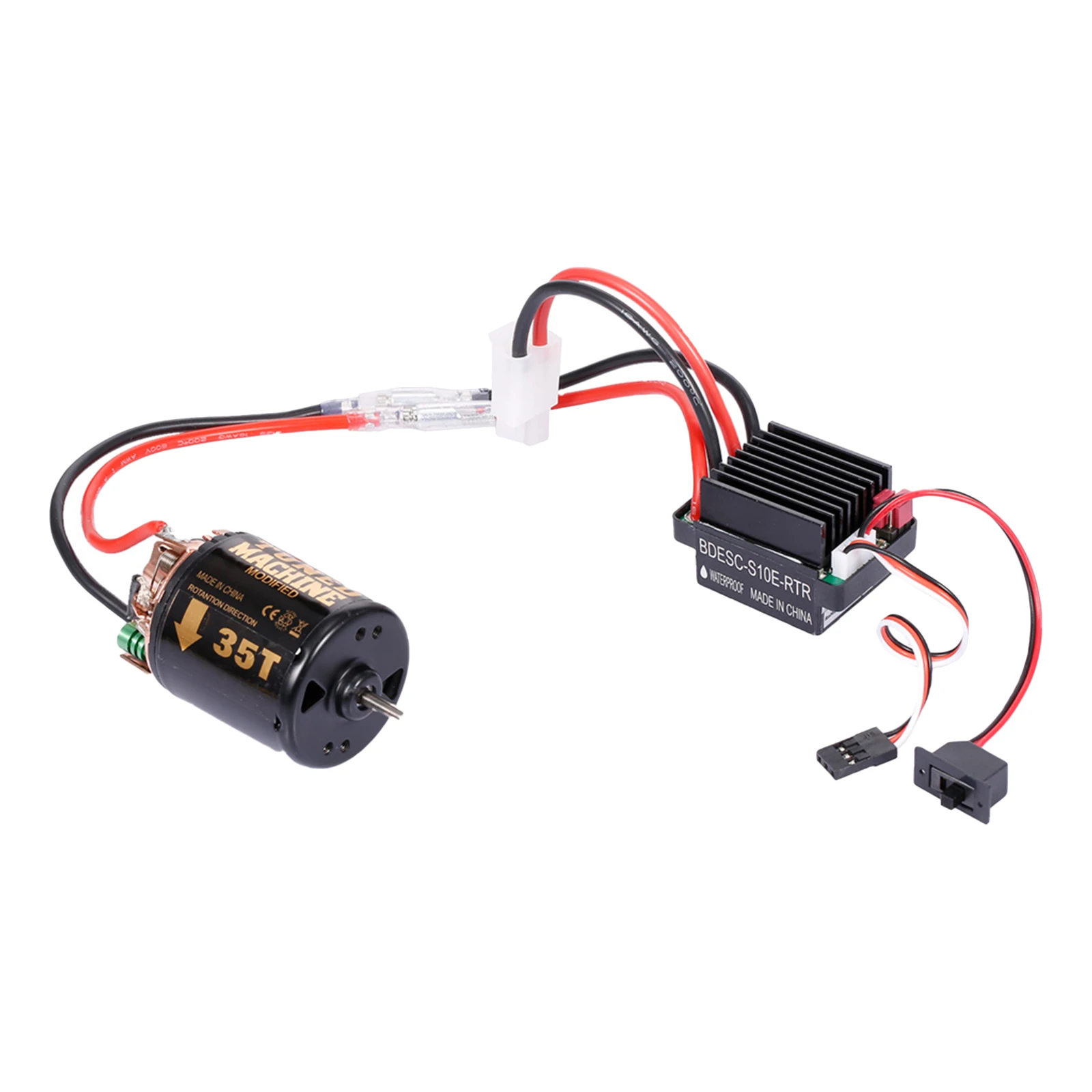 

35T щеточный двигатель высокой мощности RC запчасти аксессуары для детей детские игральные автомобили для 1/10 Axial RC 4WD SCX10