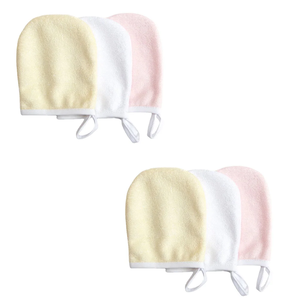 

Makeup Pads Remover Facial Face Cleaning Cleansing Microfiber Puff Gloves Cotton Reusable Towel Removalpuffs Cloth Mitt Tissues