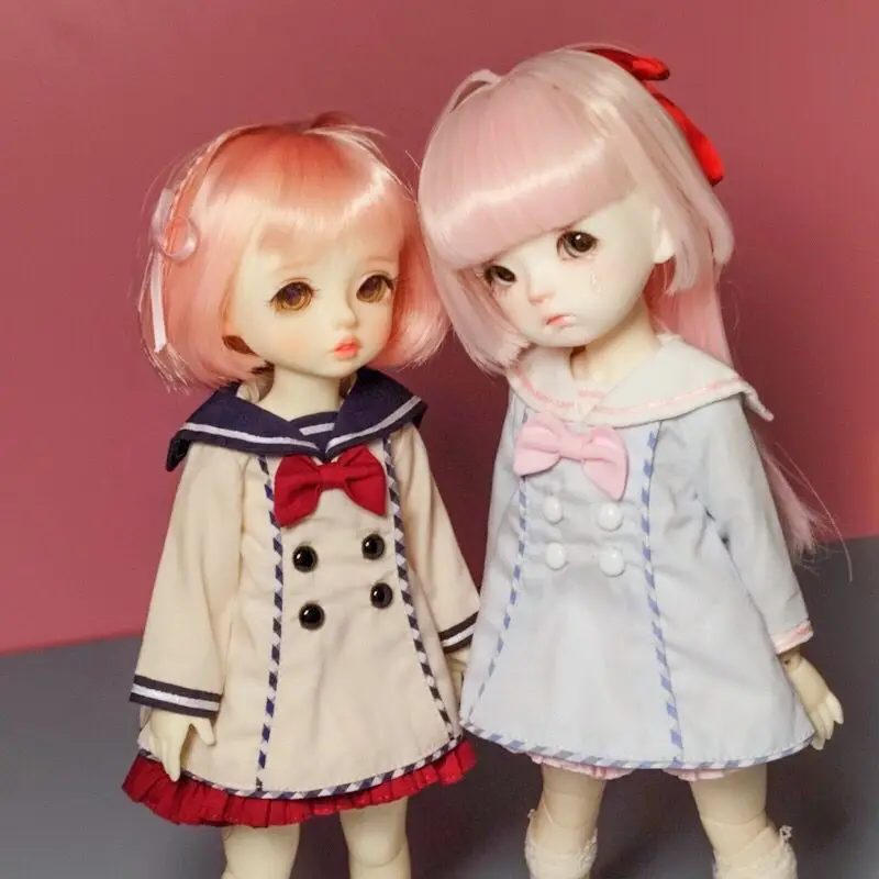 

BJD doll clothes suitable for 1-6 size doll clothes cute school sister suit doll accessories