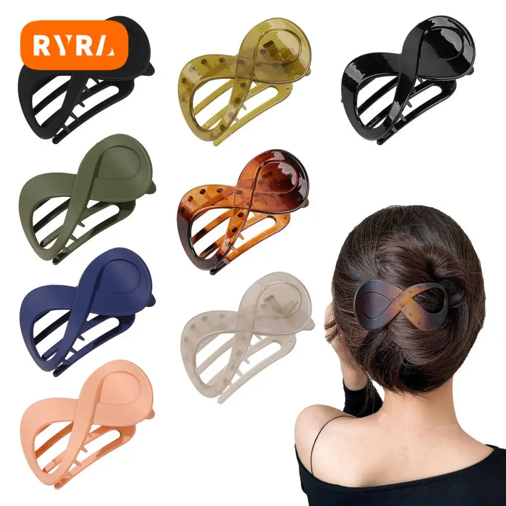 

Hair Clip Grab Clip For Women Chic Style 8-shaped Hair Accessories Hair Grip Clip Hair Pin