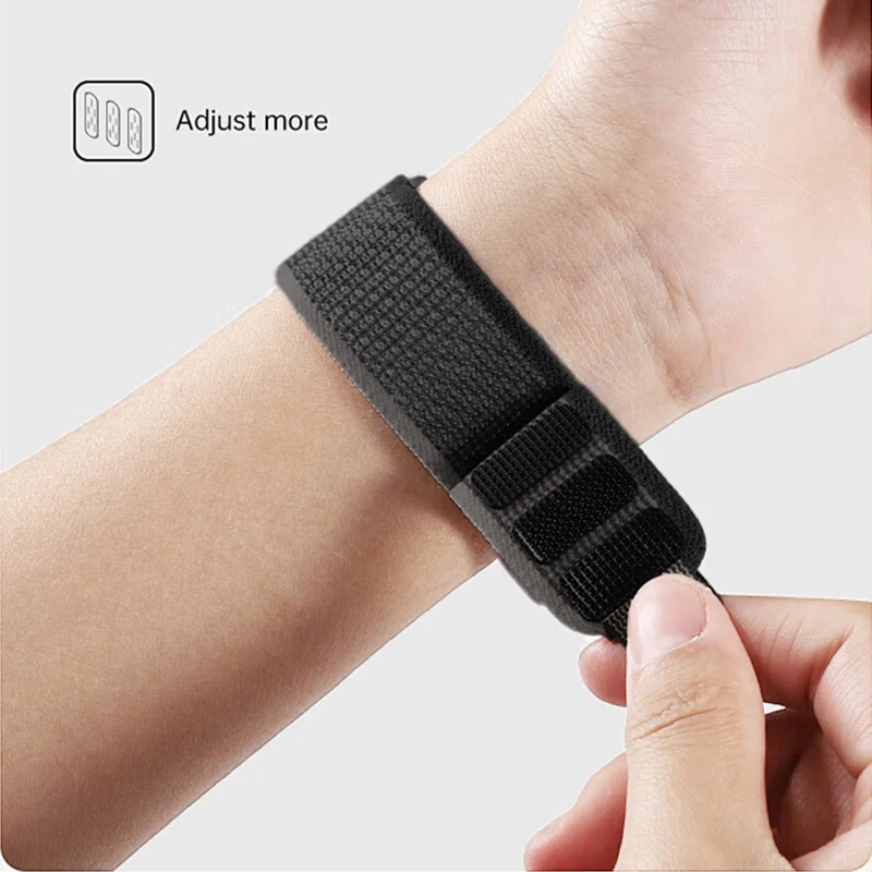 Фото Дышащий нейлоновый ремешок 20 мм/22 мм для Redmi Watch 5 Active/Redmi Watch 5 Lite, совместимый с Amazfit Bip 6/5/Balance 2 №5