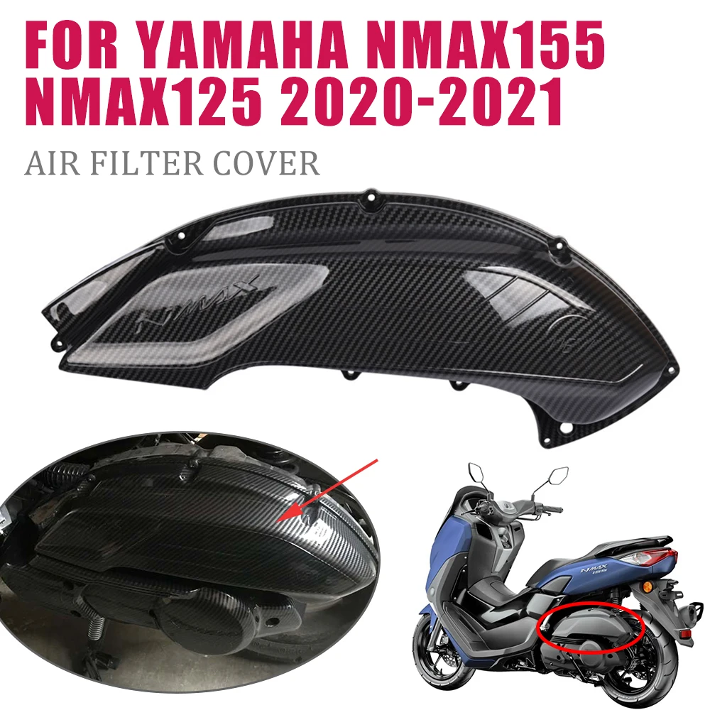 

Motorcycle Air Filter Element Cover Protection Cap Decorative Guard For Yamaha NMAX155 NMAX 155 N MAX 125 NMAX125 2020 2021