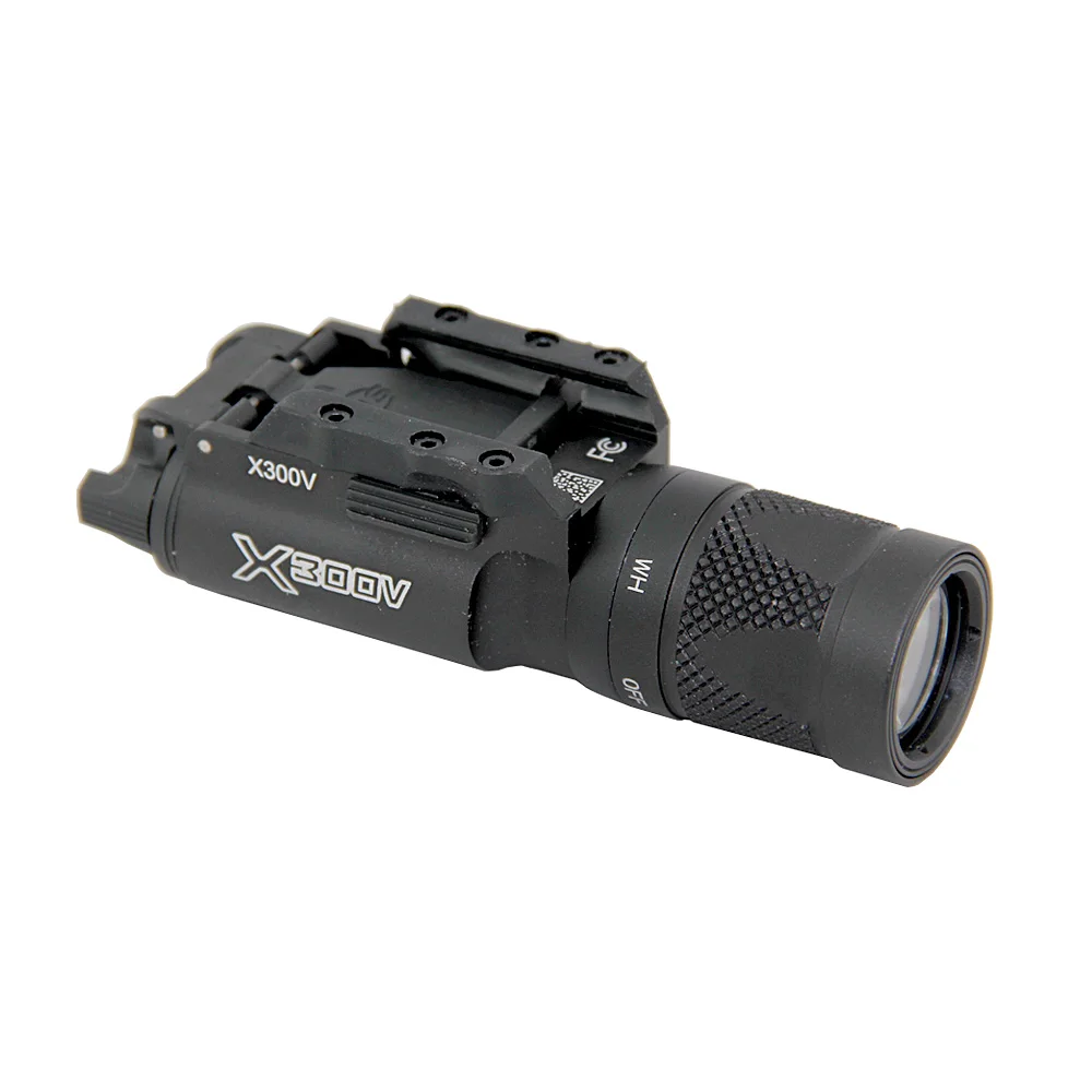Tactical X300V Weapon Light Dual-Output LED White Light Hunting Rifle Pistol Flashlight fit 20mm Picatinny Rail
