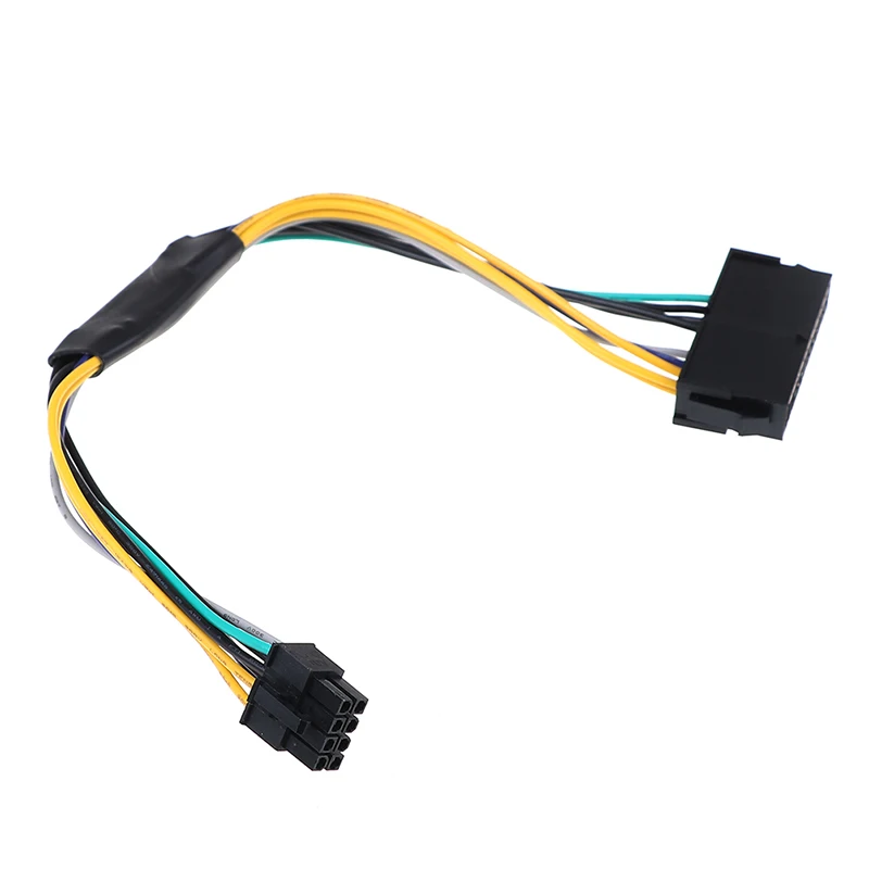 Фото Кабель-адаптер питания ATX 30 см, 24-контактный на 8-контактный, для Optiplex 3020, 7020, 9020, Precision T1700 №1
