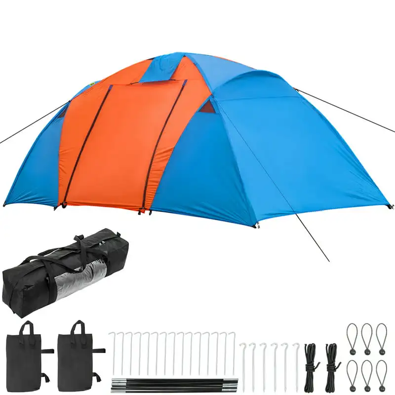 

Camping Tent 3-4 Person Expedition Touring Waterproof Dome Tent