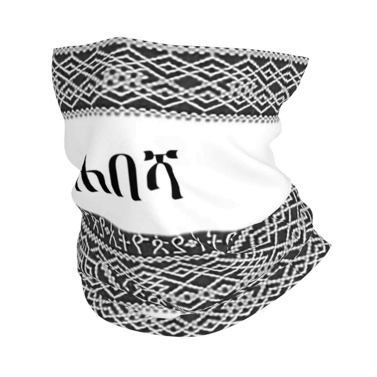 Бандана с принтом эфиопской живописи шейный платок Балаклава шарф