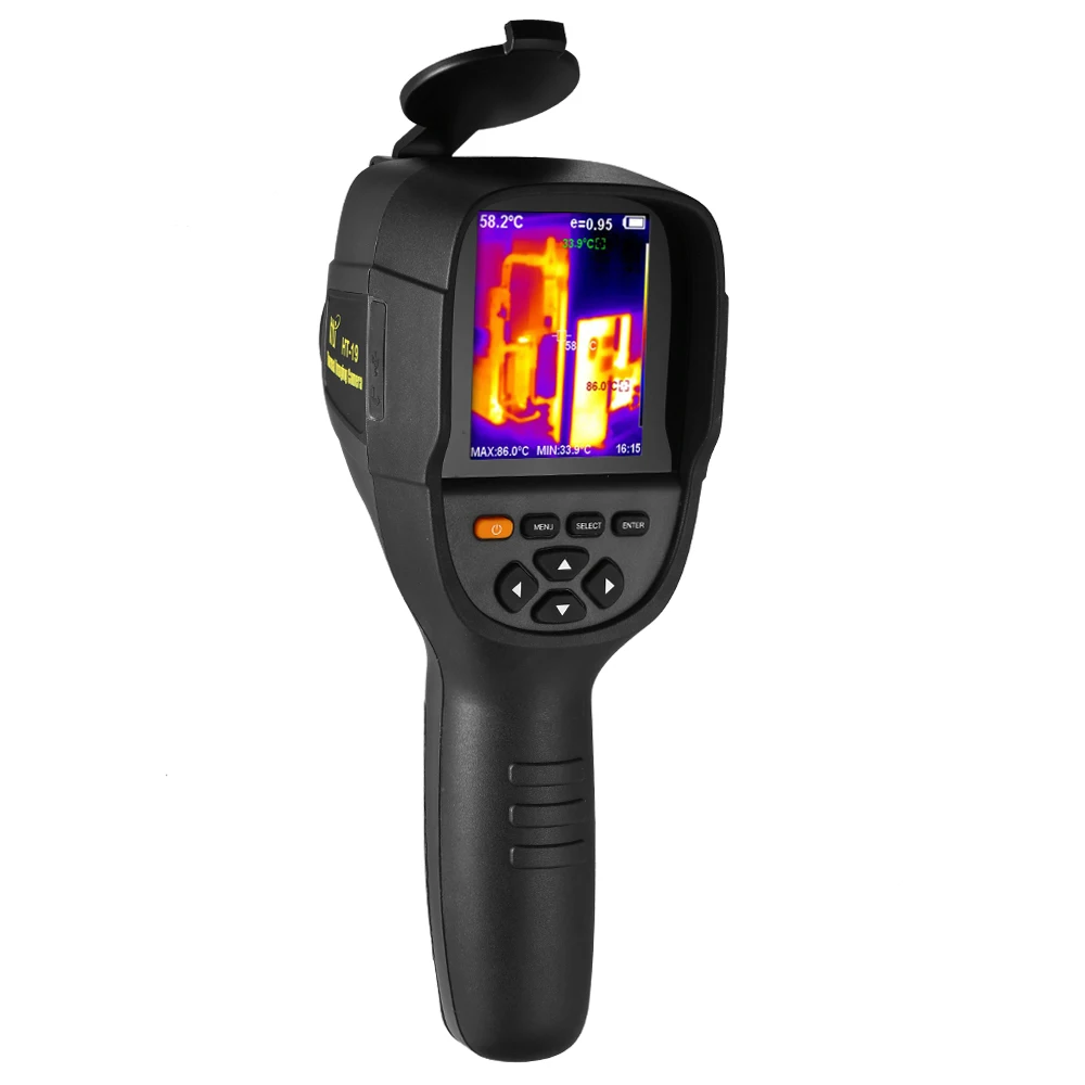 

In Stock Thermal Resolution 320*240 HT-19 Infrared Usb Thermal Camera Usb Type C Thermo Vision Camera Water Leak Check