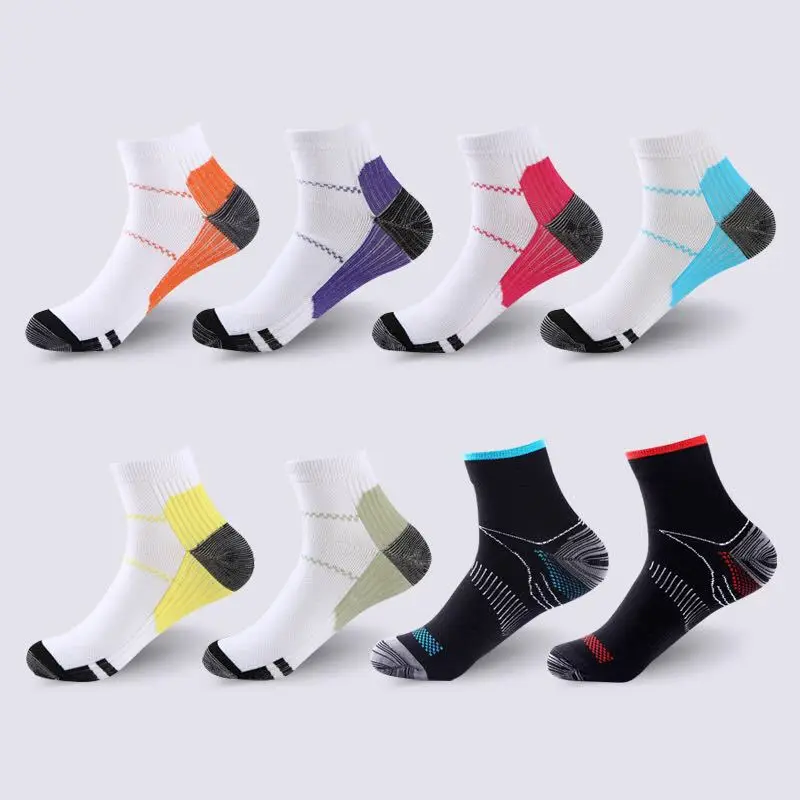 

3pairs Plantar Fascia Compression Socks Compression Socks Sweat-absorbent deodorant breathable Sweats Sports Pressure Socks