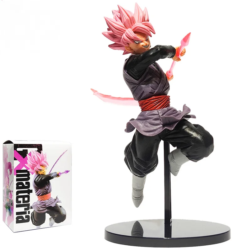 

Anime Dragon Ball Super Figure Sickle Zamasu Black Goku Movie Periphery Battle Scene Model Desktop Decor Figurine Children Gift