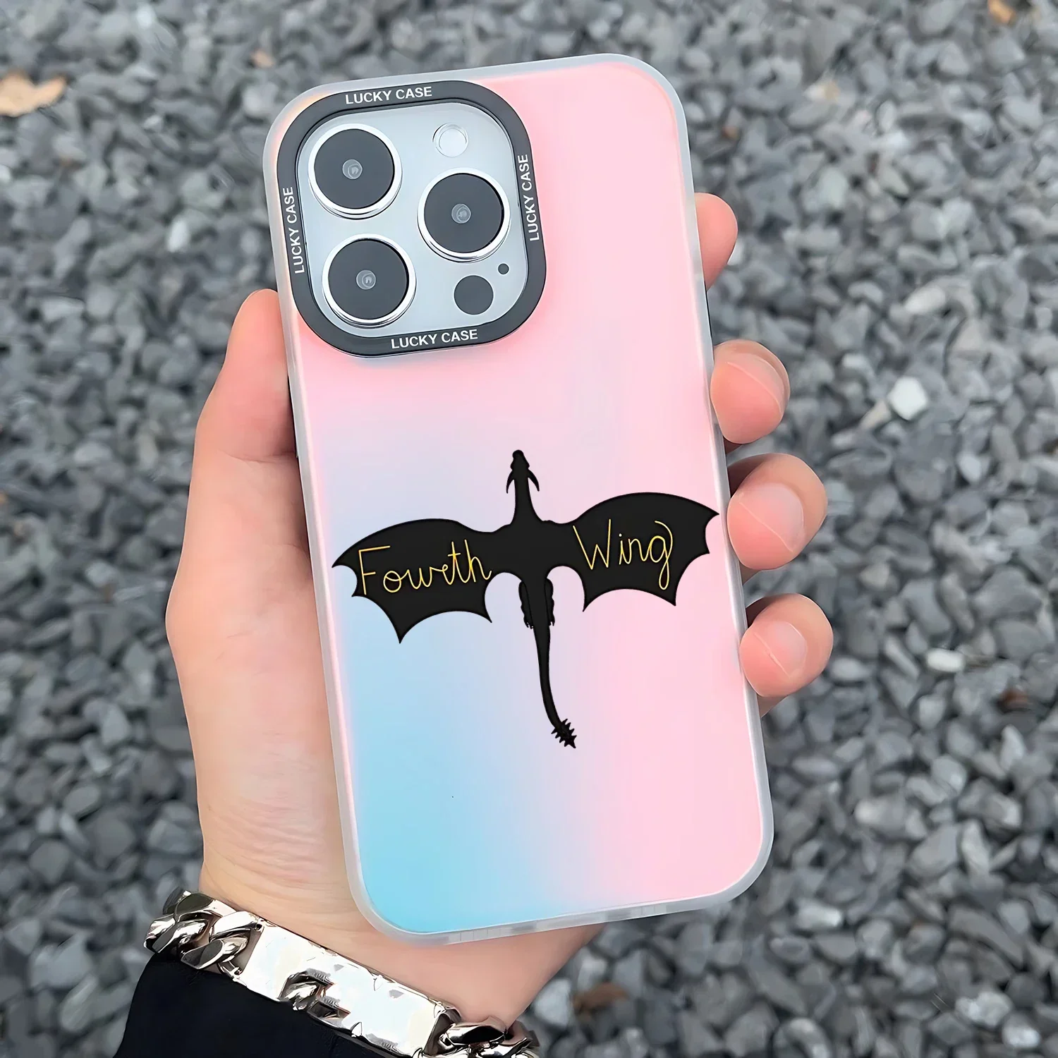 Чехол Dragon F-4 W-Wing для телефона Samsung Galaxy S24 S23 S22 S21 S20 FE Ultra Plus M53 5G матовый градиентный