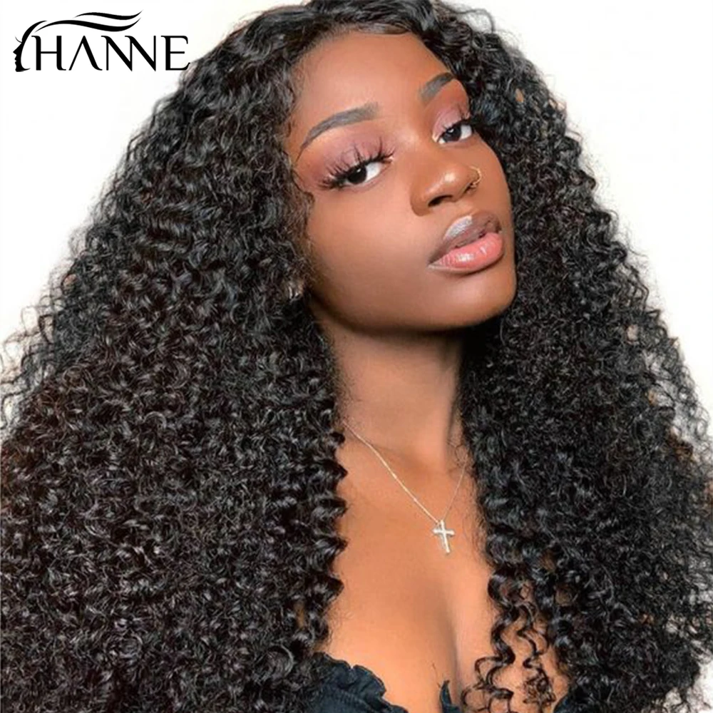 Hanne Deep Wave Frontal Wig Hman Hair Wigs For Women Brazilian 13x4 Lace Frontal Human Hair Wigs Remy Curly Water Wave Lace Wig