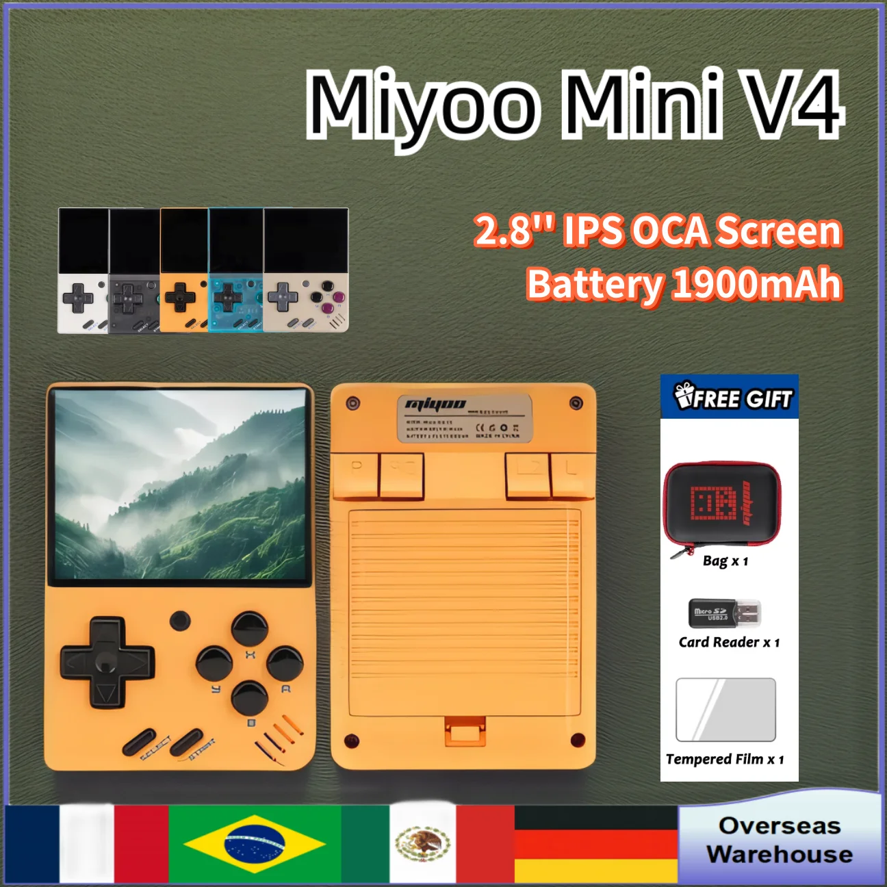 Портативная игровая консоль Miyoo Mini V4