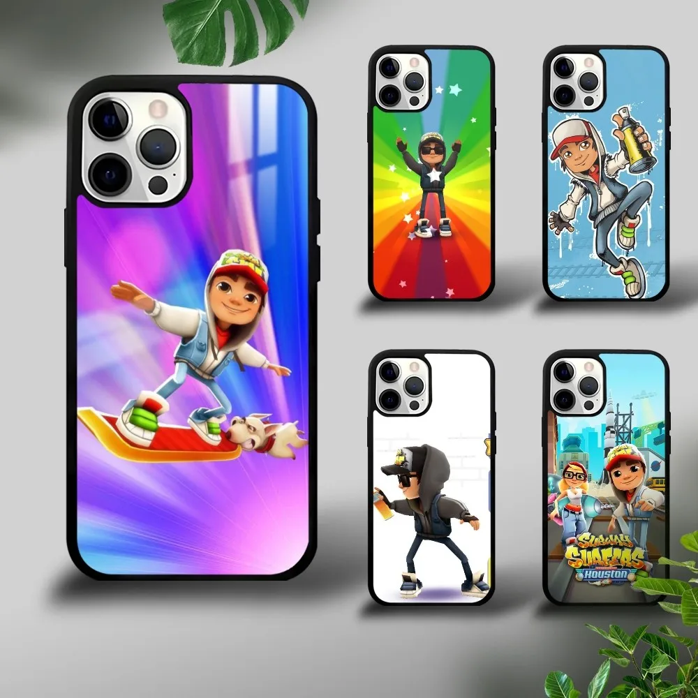 S-Subway S-sco-ot Game Phone Case For iPhone 16 15 14 13 12 11 Pro Xs Max Mini Plus Celulares Hard Funda