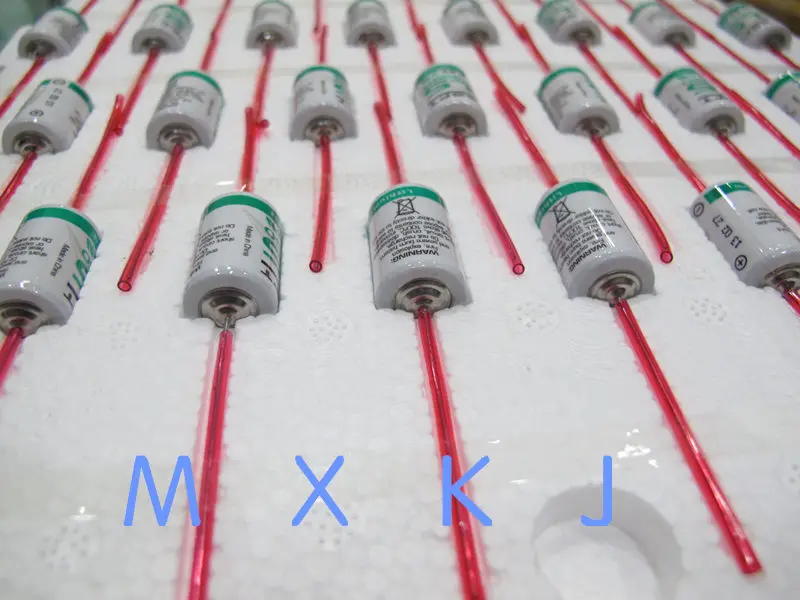 

For Shuaidefu Saft Ls14250 3.6V Disposable Lithium Battery Axis Double Needle