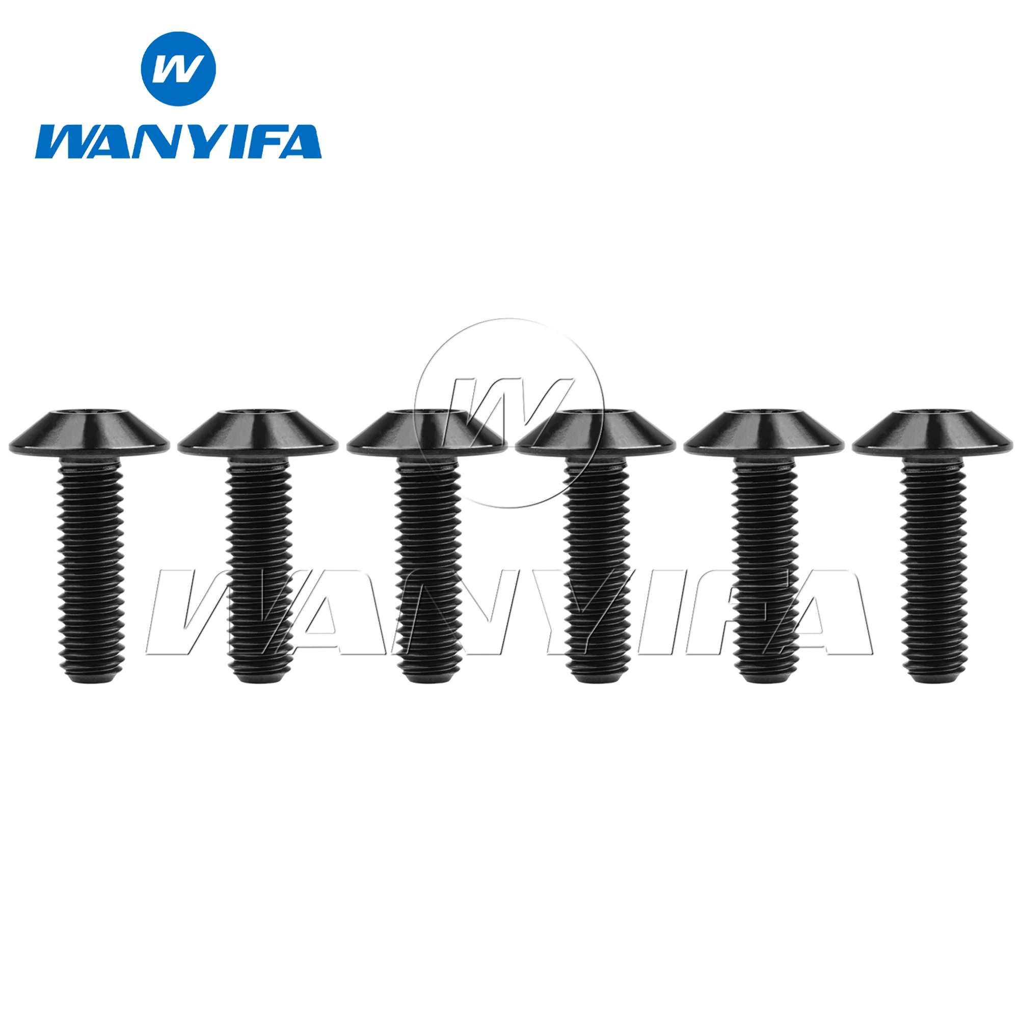 

Титановые болты Wanyifa M5x12 15 20 25 мм Torx T25 6 шт.