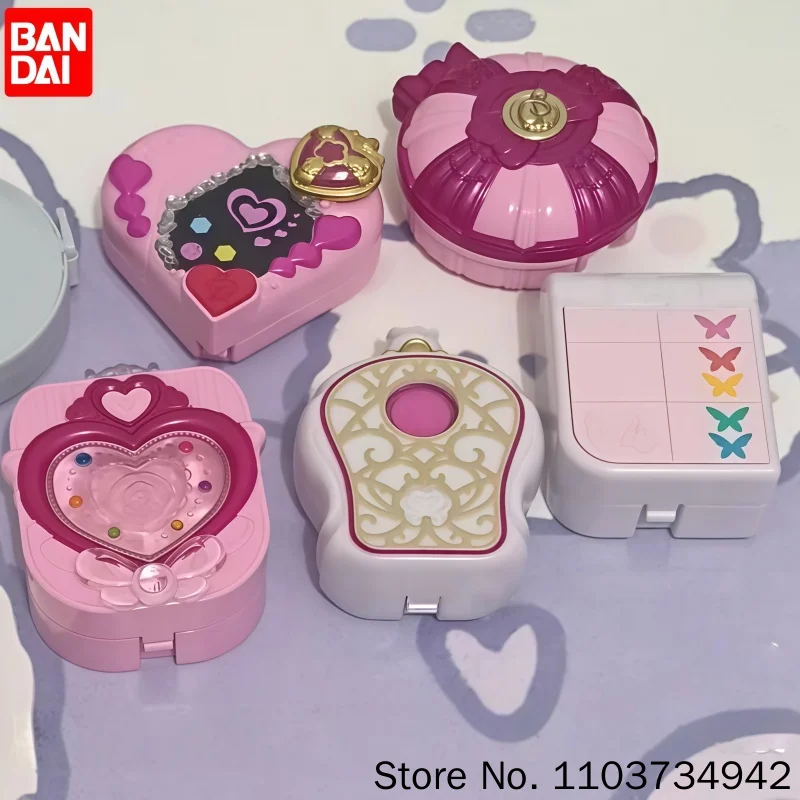 Фото Коллекционный сувенир Bandai Pretty Cure All Stars Gashapon Mini Transformation Mirror Box Sp4, аниме-товары для взрослых фанатов №1