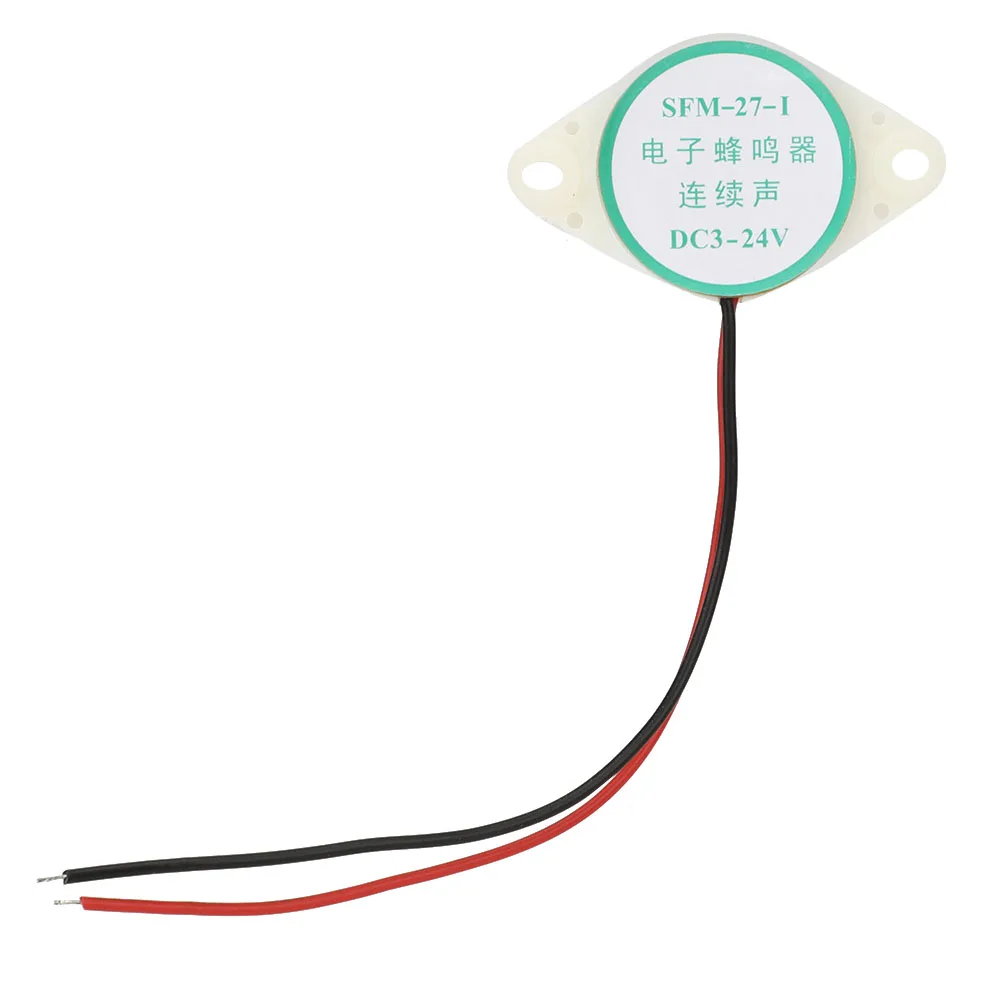 5 шт. DC 3-24 В 95 дБ активный зуммер будильник непрерывный звуковой сигнал для