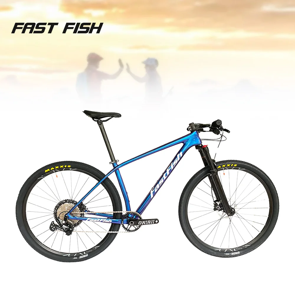 2022 Новый горный велосипед FASTFISH XC 29er 15/17/19 Твердая рама из углеродного волокна 1*11