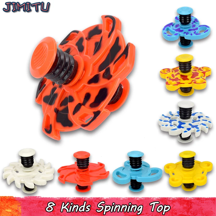 

Spinning Top Toys for Kids Adult Funny Anti-stress Spring Finger Gyro Toys Relieves Stress Office Party Game Gifts for Children
