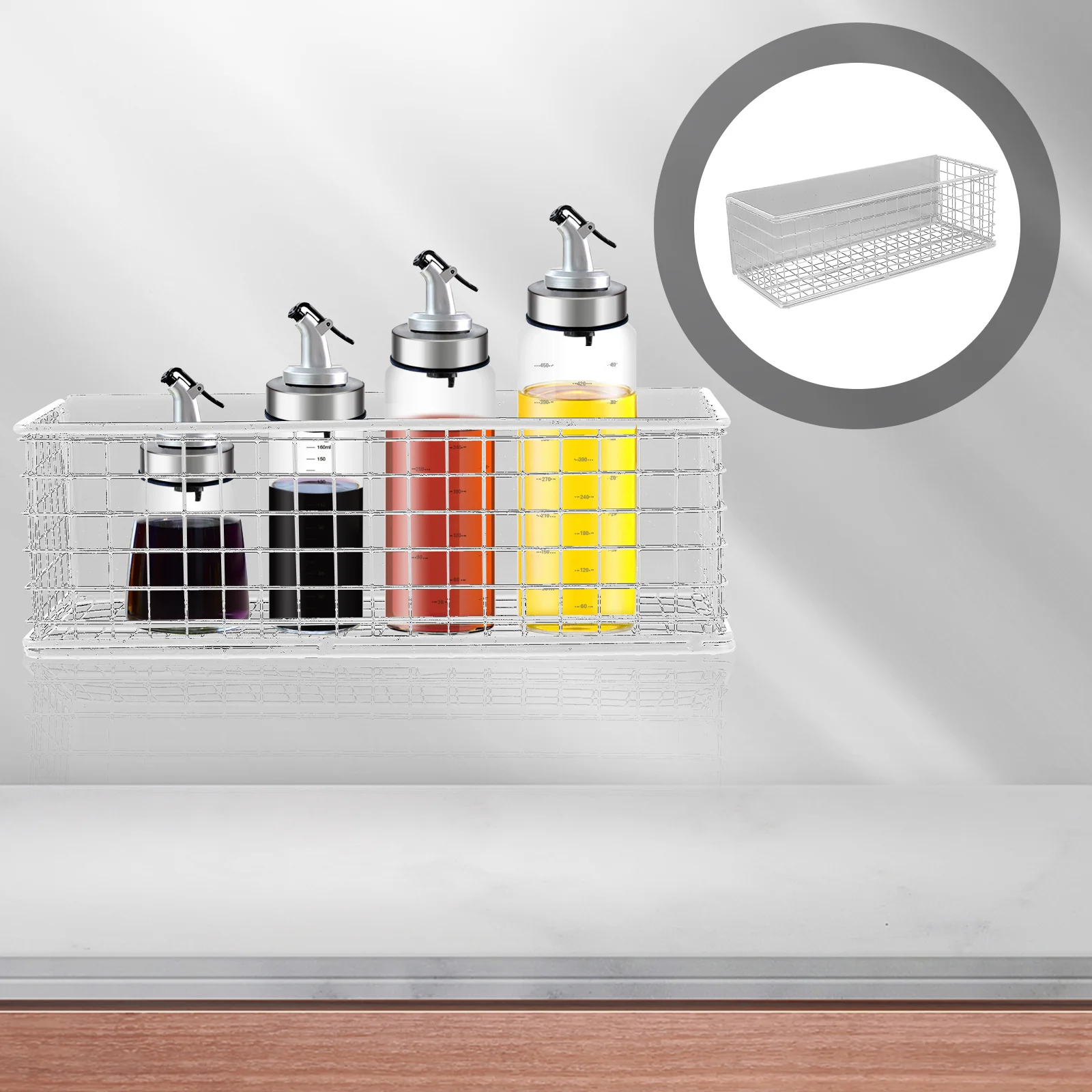 Магнитная подвесная корзина для холодильника органайзер полка дверная стойка